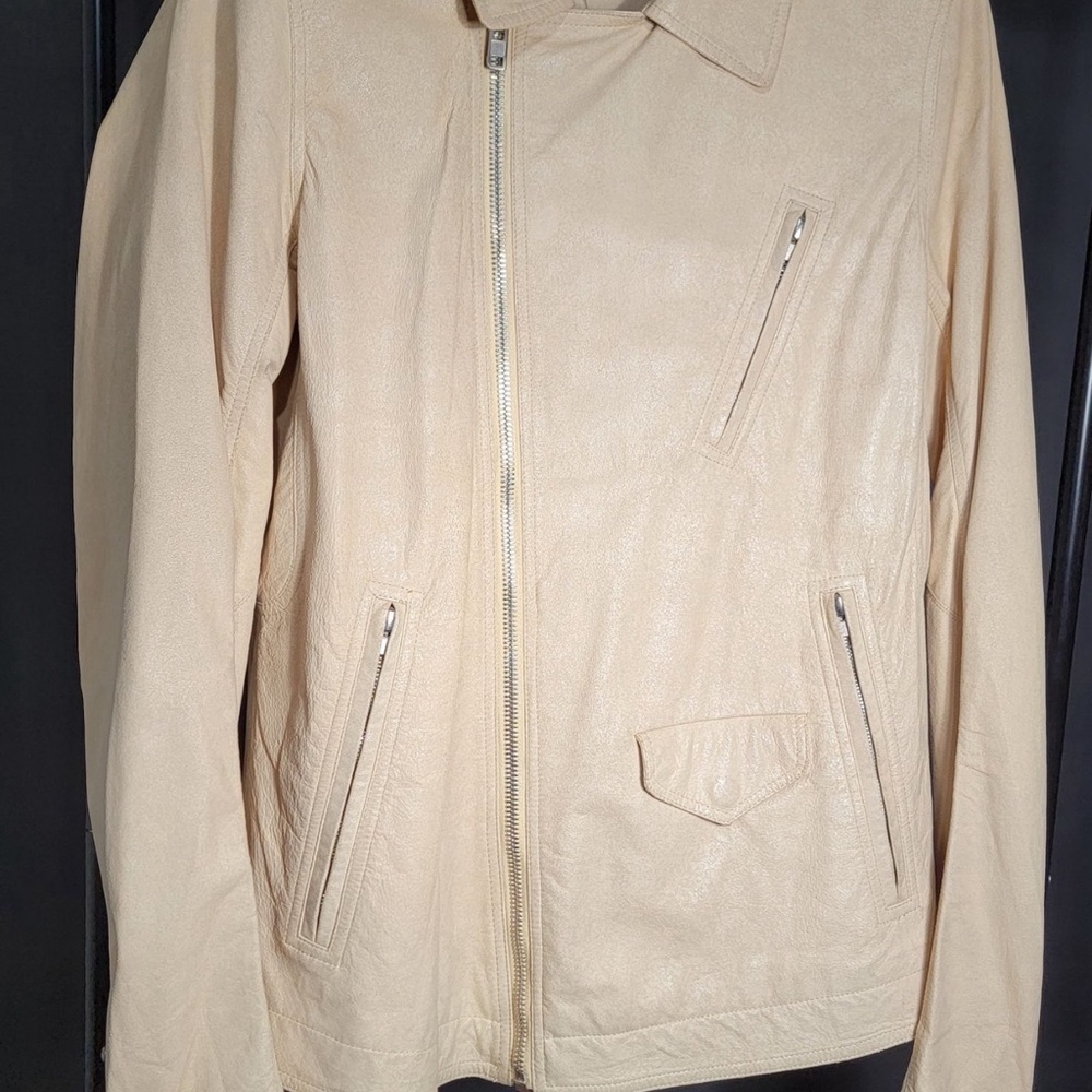 Rick Owens SS15 “Bone” Stooges leather jacket (M/L)